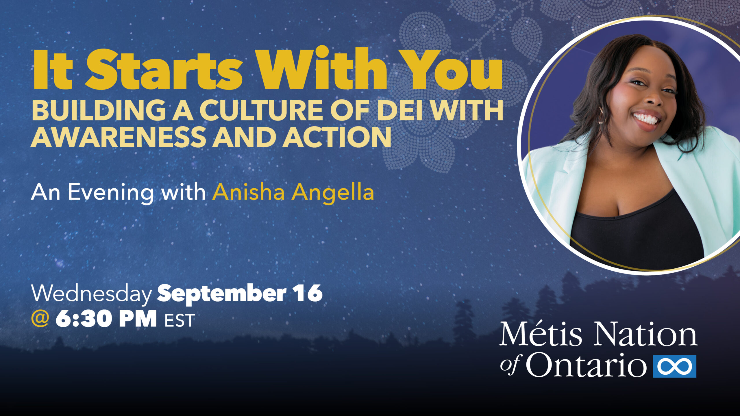 An Evening With… Anisha Angella (Building a Culture of DEI with Awareness and Action)