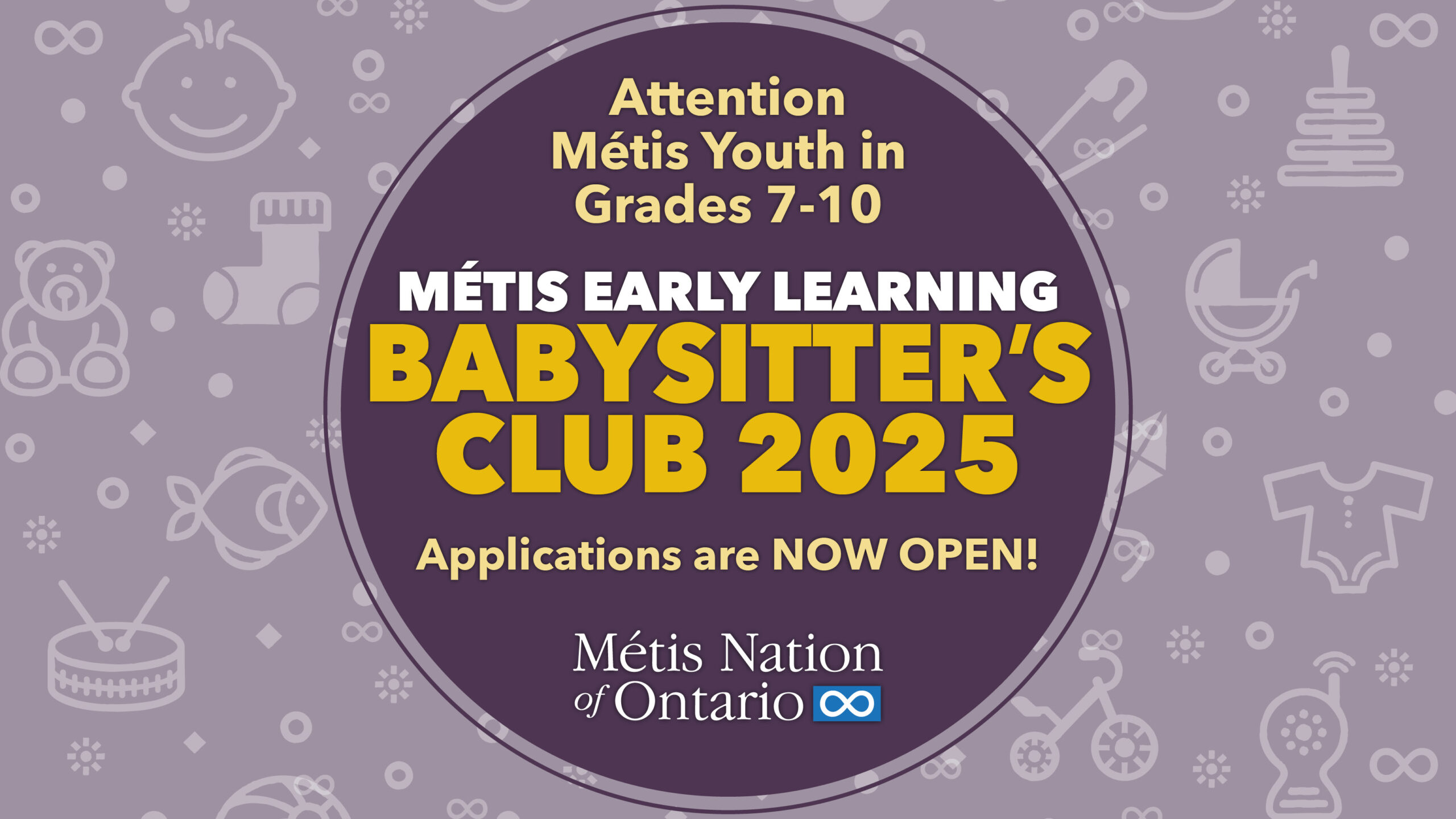 Métis Babysitter’s Club: Skills & Certification for Grades 7–10 (Fall Session)