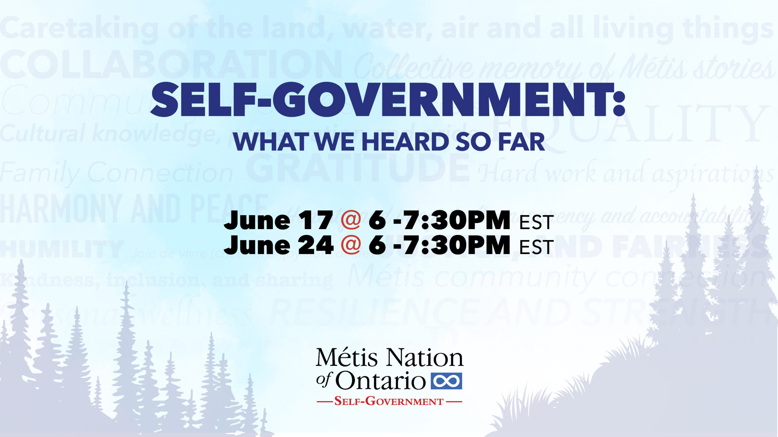 Self-Government: What We Heard (Virtual Sessions)