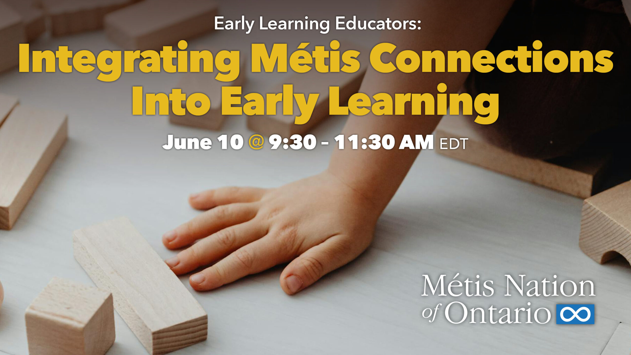 Early Learning Educators: Integrating Métis Connections into Early Learning
