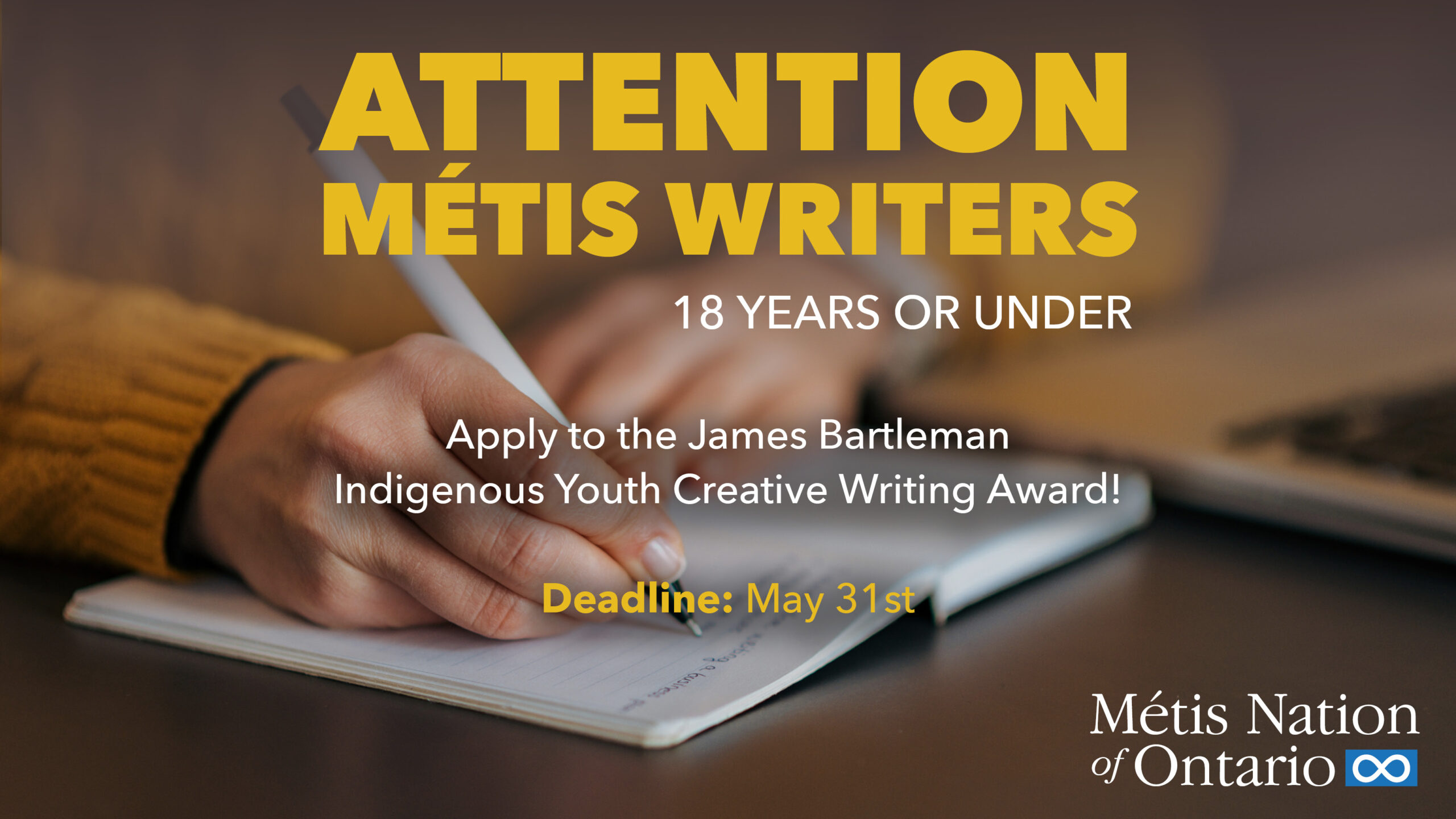 James Bartleman Indigenous Youth Creative Writing Award