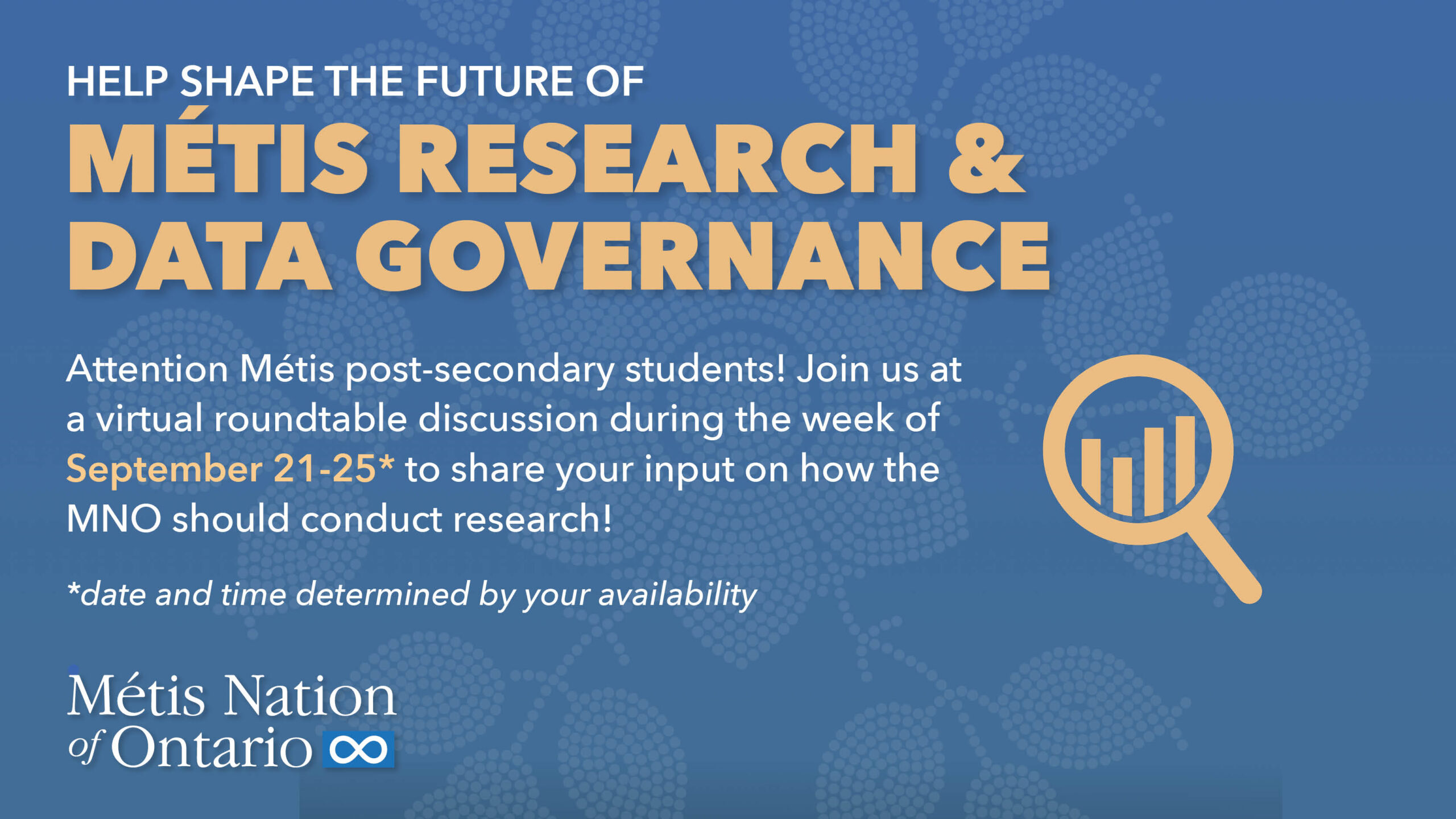 Métis Research Discussion Roundtables