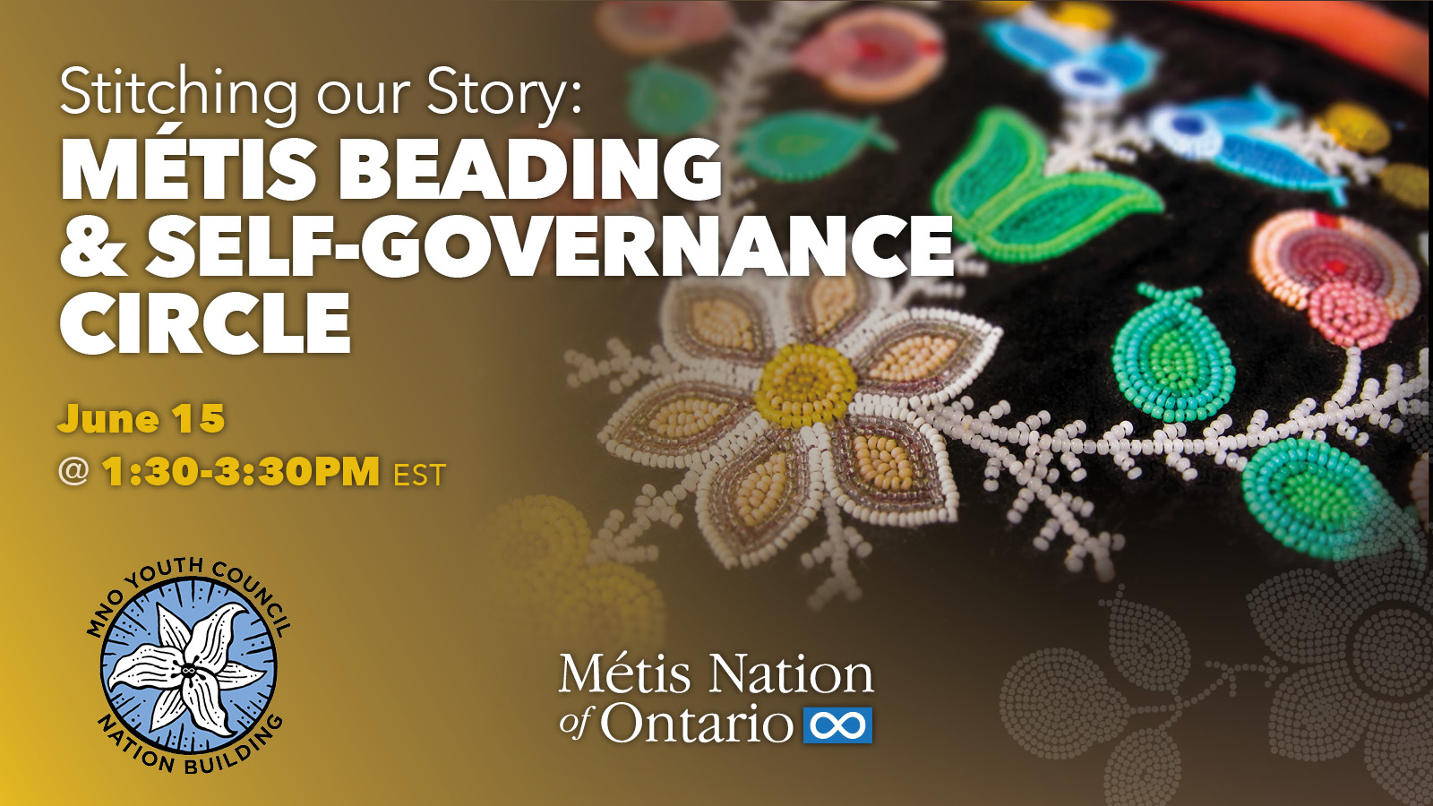 Stitching our Story: Métis Beading & Self-Governance Circle