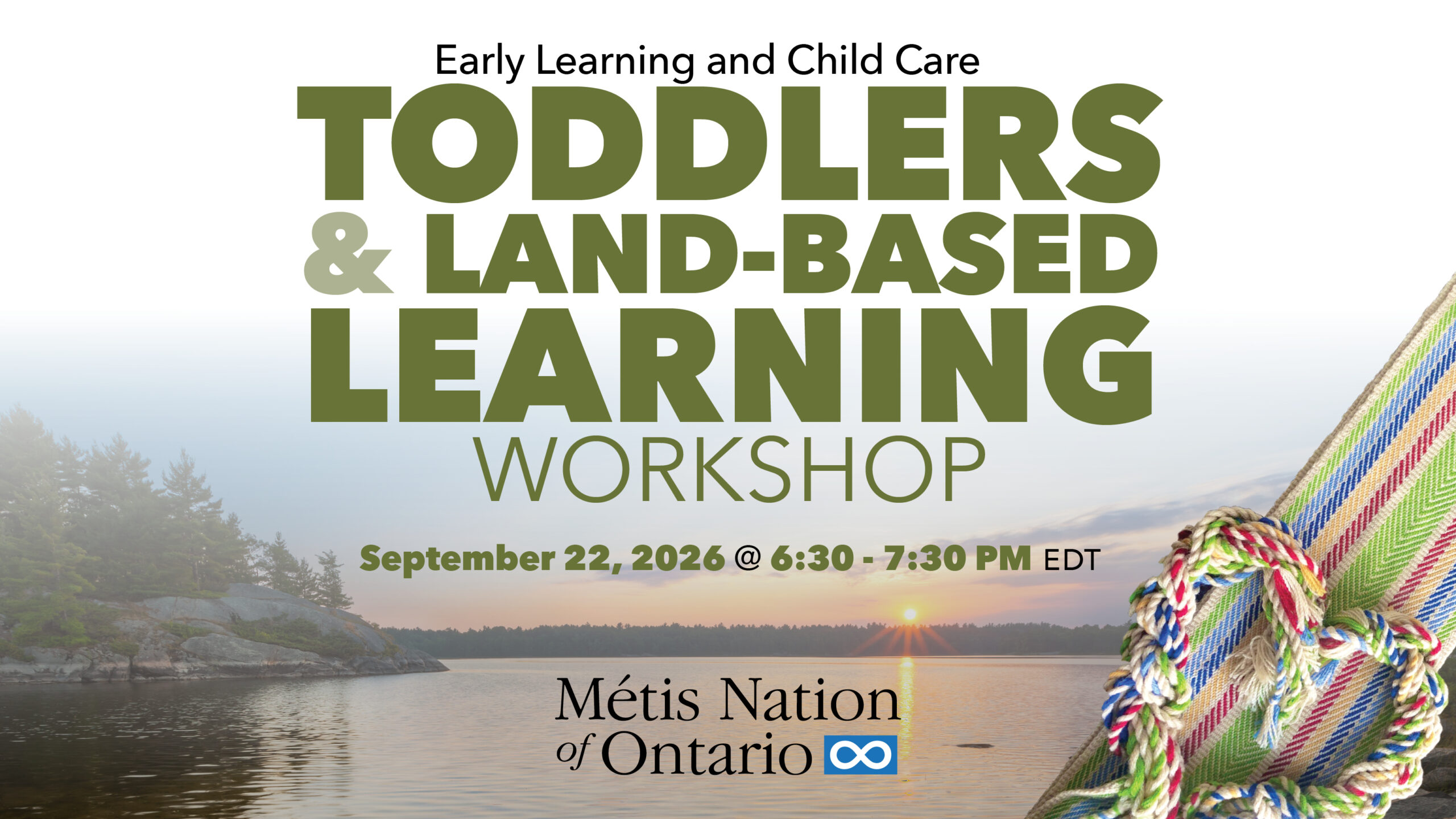 Toddlers & Land-Based Learning Presentation (Virtual Workshop)